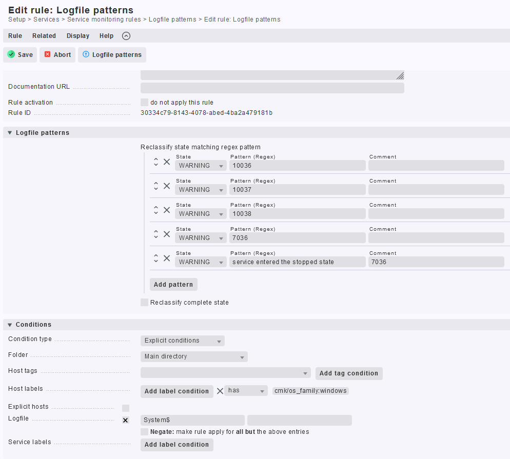 UKM様確認用 Monitor Windows logs on event ID - General - Checkmk Forum