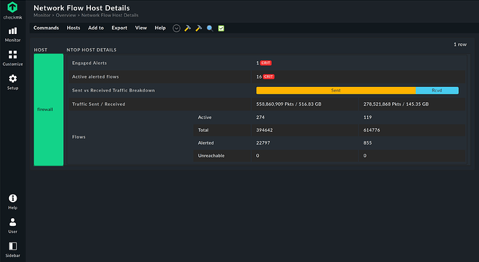 Network Flow - Host Details
