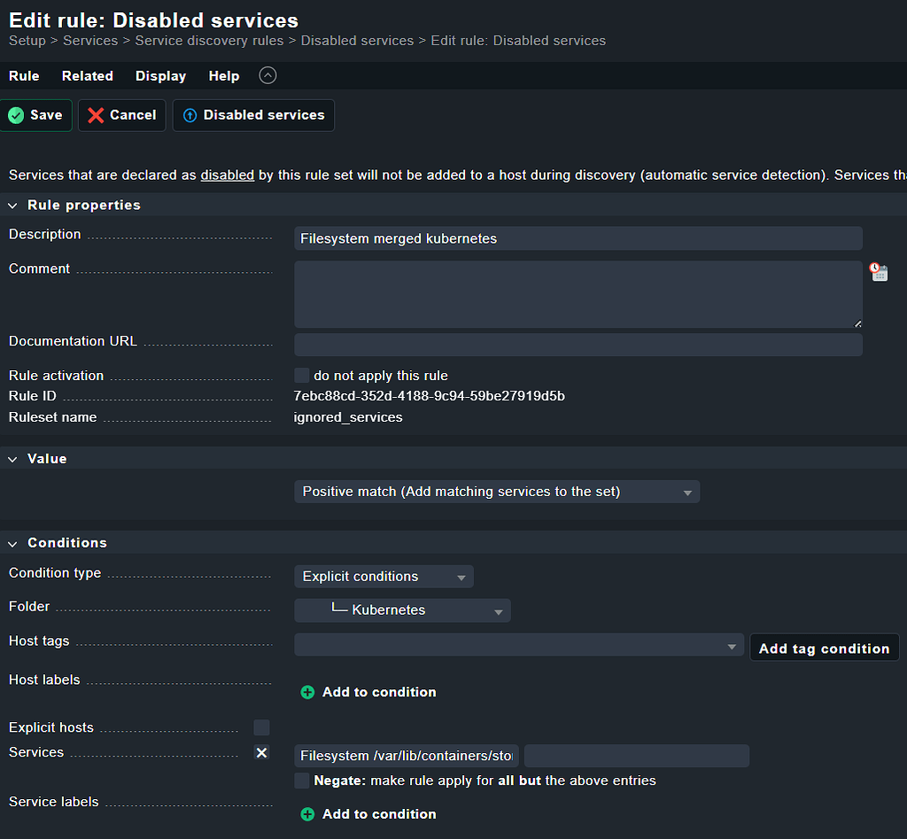 Kubernetes: Filesystem monitoring - Troubleshooting - Checkmk Forum