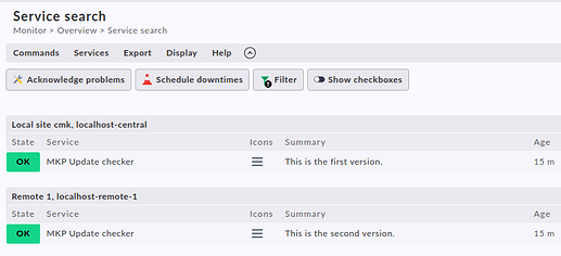 after cmk -R on remote site
