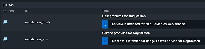 Issues with machine readable output_format of view.py: URLs and WARN ...