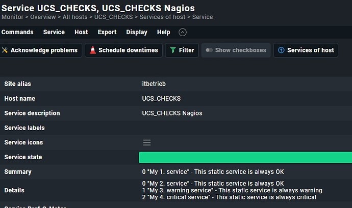 Nagioscheck Dummyhost