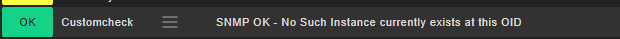 no such instance for OID