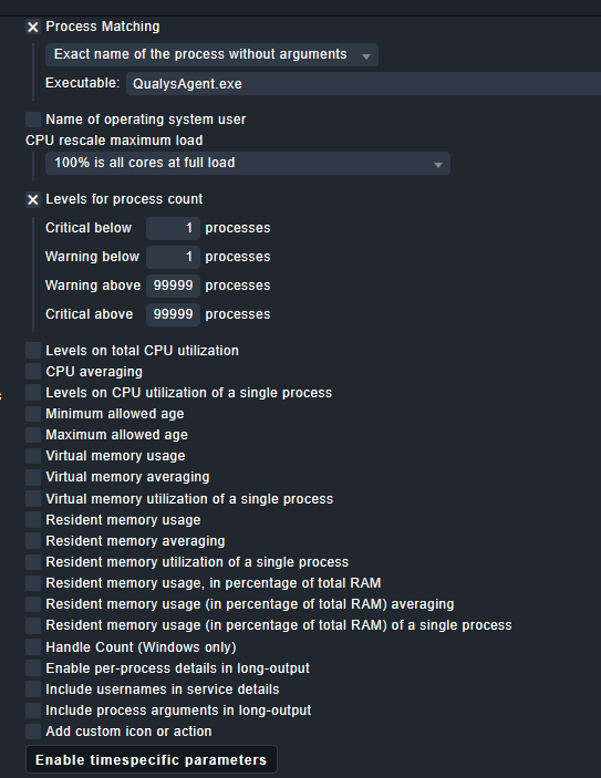 How to configure windows process State - General - Checkmk Forum