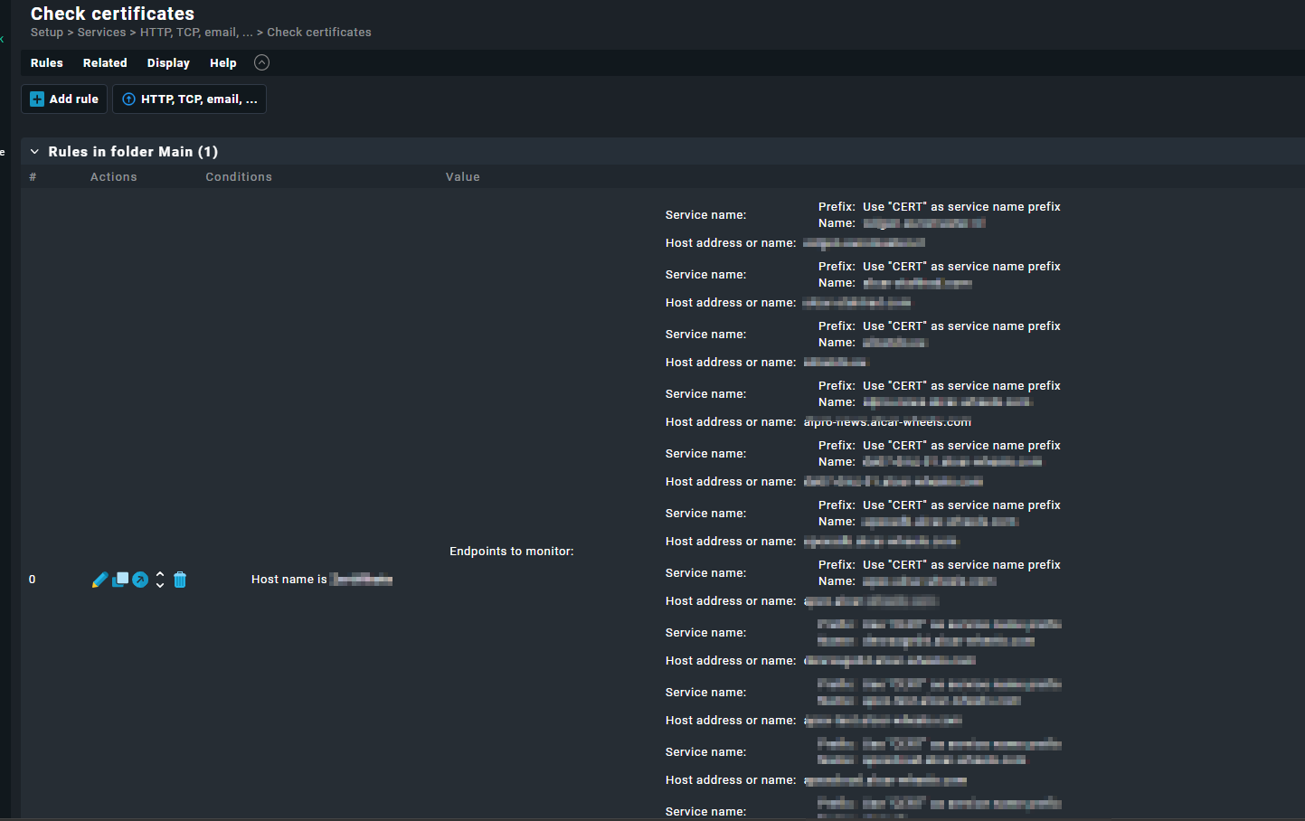 Error while saving ruled - Troubleshooting - Checkmk Forum
